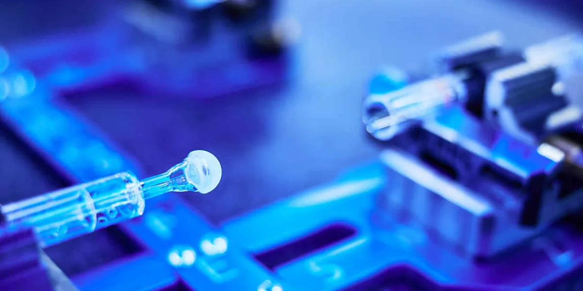 Custom-made quartz glass ICP torch component