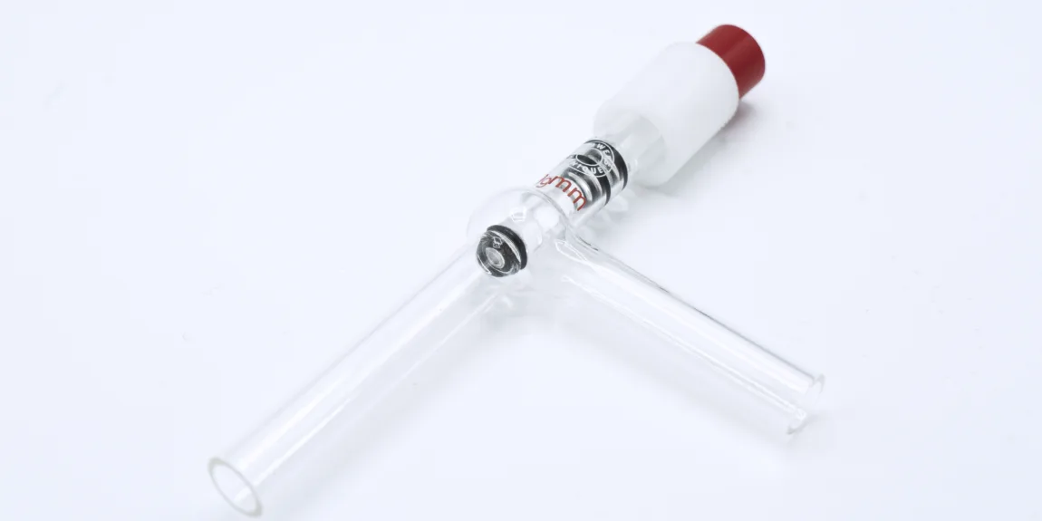 High vacuum valve borosilicate glass 2