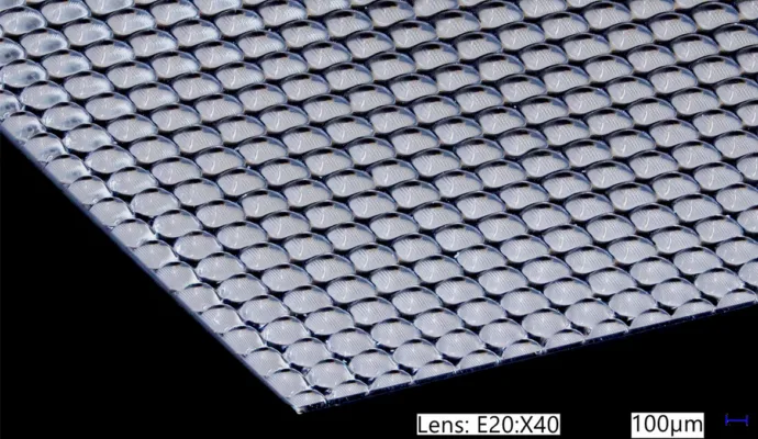 35x35 Micro-lens array | Fused silica | LouwersHanique